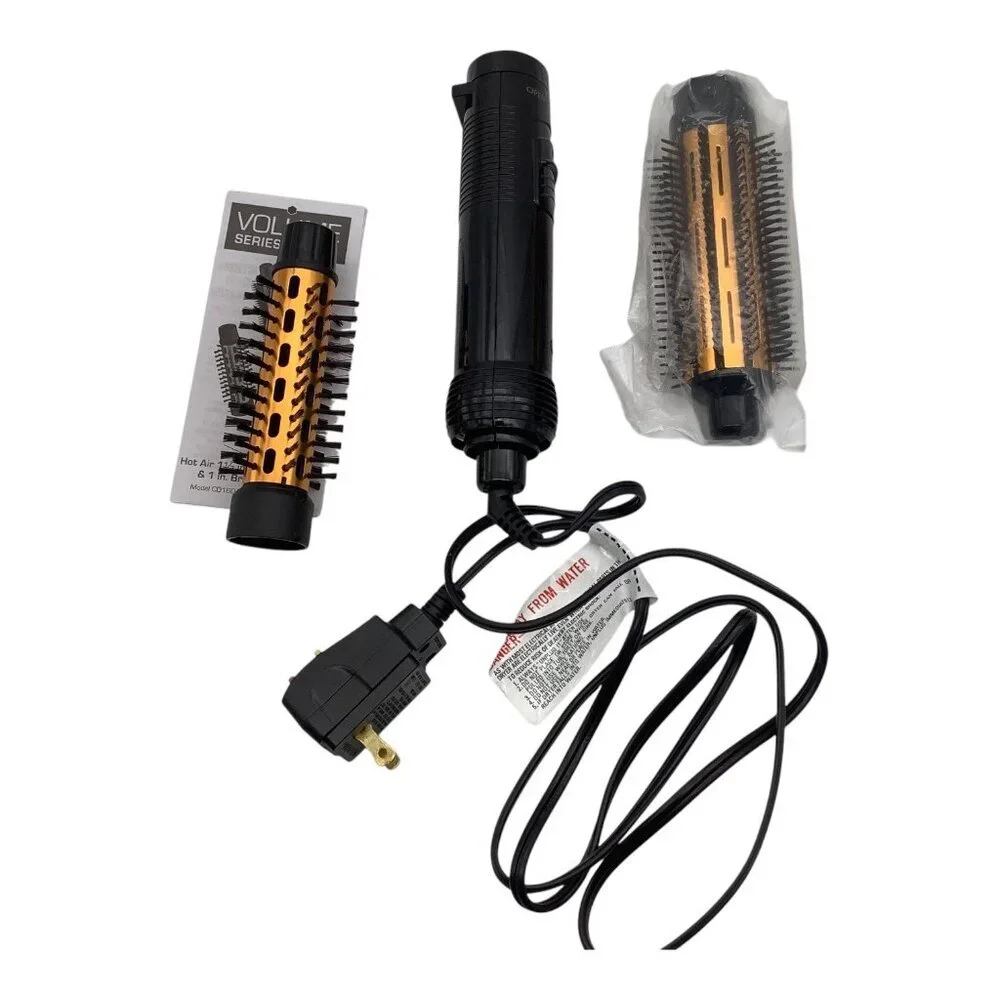 Conair 2-in-1 Hot Air Curling Combo, Includes 1.5-inch Curl Brush and 1-inch Alu - Picture 5 of 7